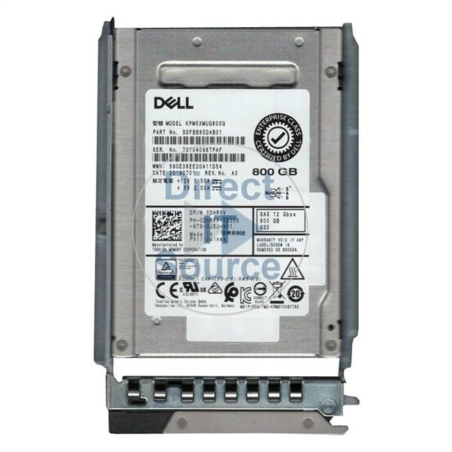 Dell 0DHRVV - 800GB SAS 2.5" SSD