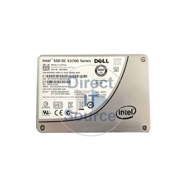 Dell 0DT8XJ - 800GB SATA 2.5" SSD