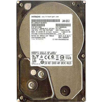 Hitachi 0F11000 - 500GB 7200RPM SATA 3.0Gbps 3.5" 32MB Cache HDD