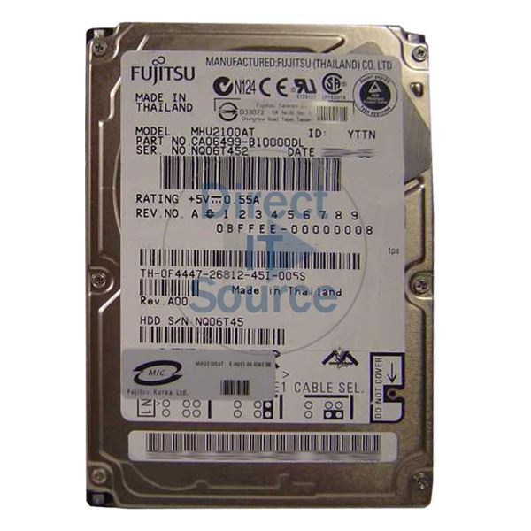 Dell 0F4447 - 100GB 4.2K IDE 2.5" 8MB Cache Hard Drive