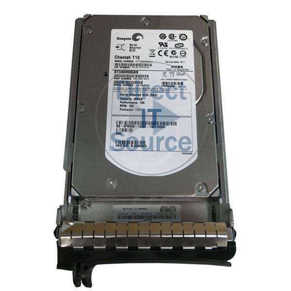 Dell 0FW956 - 300GB 10K SAS 3.0Gbps 3.5" 16MB Cache Hard Drive