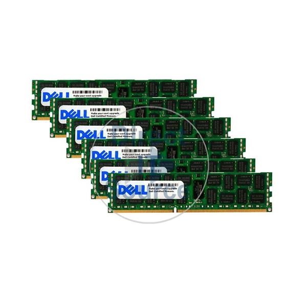 Dell 0GJPPH - 48GB 6x8GB DDR3 PC3-10600 ECC Registered 240-Pins Memory
