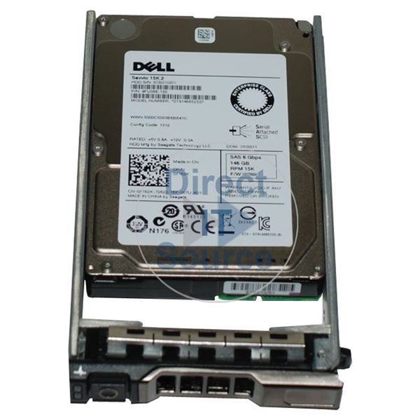 Dell 0HR99P - 146.8GB 15K SAS 6.0Gbps 2.5" Hard Drive