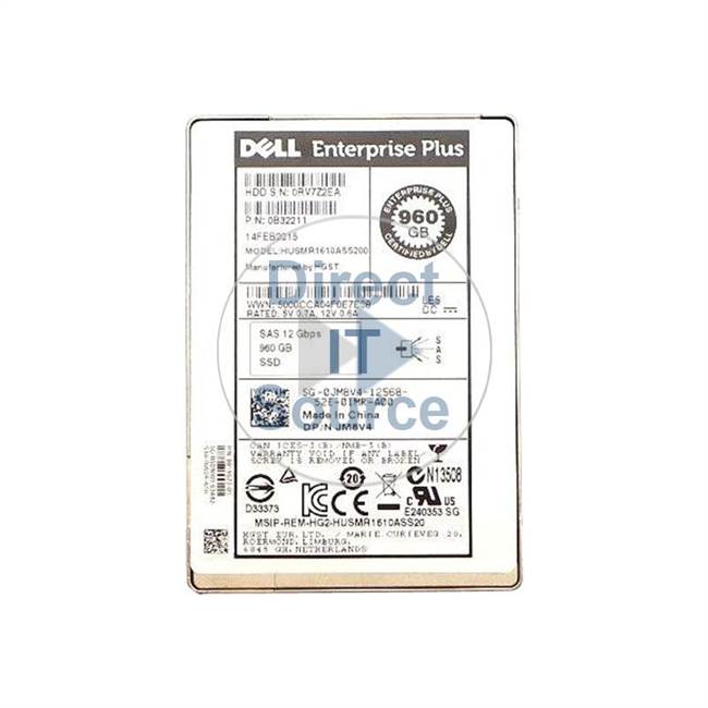 Dell 0JM8V4 - 960GB SAS 12Gbps 2.5" SSD