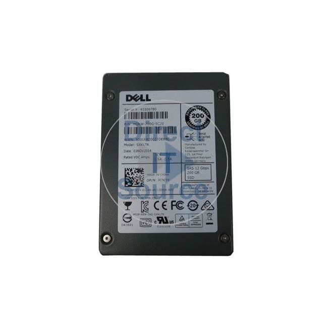 Dell 0M7KYX - 200GB SAS 12Gbps 2.5" SSD