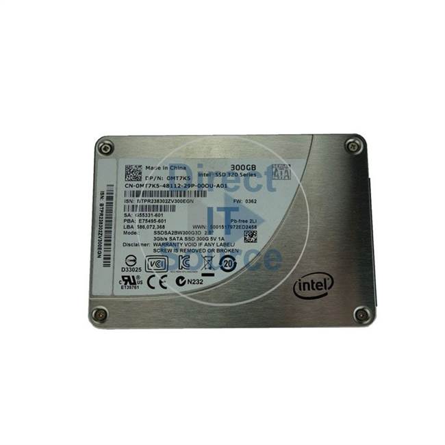 Dell 0MT7K5 - 300GB SATA 3.0Gbps 2.5" SSD