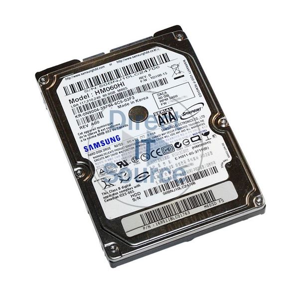 Dell 0N9004 - 60GB 5.4K SATA 2.5" 8MB Cache Hard Drive