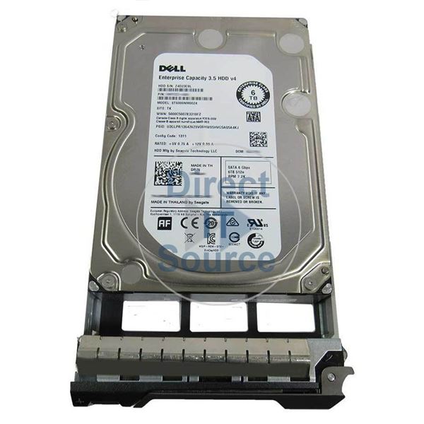 Dell 0PRNR6 - 6TB 7.2K SAS 3.5" Hard Drive