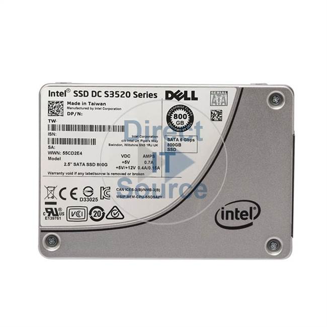 Dell 0PXH6M - 800GB SATA 2.5" SSD