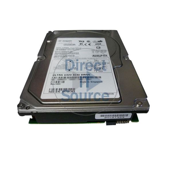 Dell 0R9332 - 146GB 10K 68-PIN Ultra-320 SCSI 3.5" Hard Drive