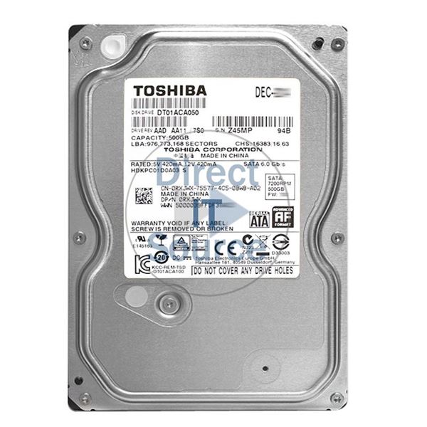 Dell 0RXJWX - 500GB 7.2K SATA 3.5" Hard Drive