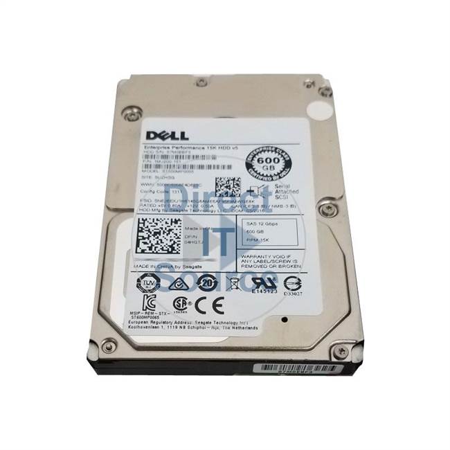 0T6196 Dell - 600GB 15K SAS 2.5" Cache Hard Drive