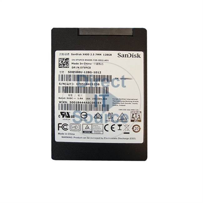 Dell 0TVFC0 - 128GB SATA 2.5" SSD