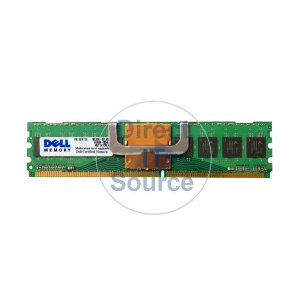 Dell 0UW728 - 1GB DDR2 PC2-5300 ECC FULLY BUFFERED 240 Pins Memory