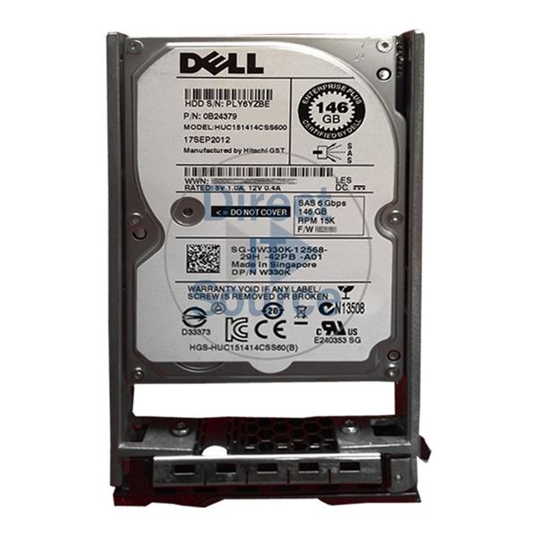 Dell 0W330K - 146GB 15K SAS 2.5" Hard Drive