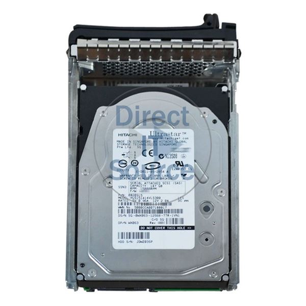 Dell 0WX063 - 146GB 15K SAS 3.5" Hard Drive
