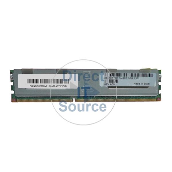 Dell 0X079D - 4GB DDR3 PC3-10600 ECC Registered 240-Pins Memory