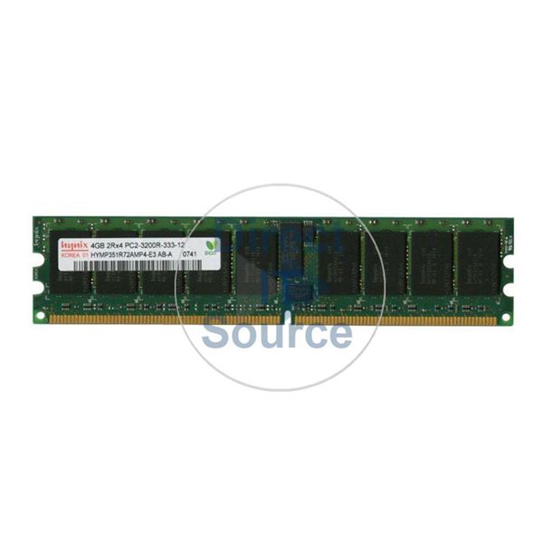 Dell 0X1564 - 4GB DDR2 PC2-3200 ECC Registered 240-Pins Memory