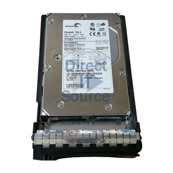 Dell 0Y4707 - 146GB 15K 80-PIN SCSI 3.5" Hard Drive