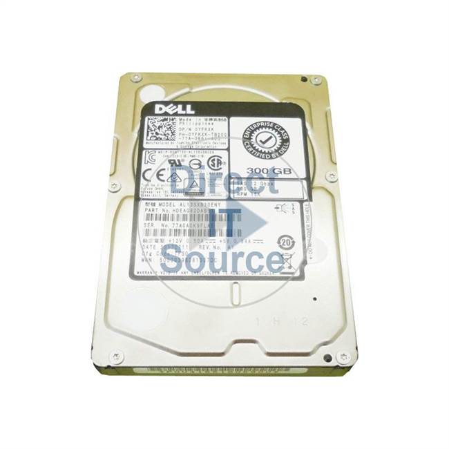 0YFKXK Dell - 300GB 15K SAS 12Gbps 2.5" Cache Hard Drive