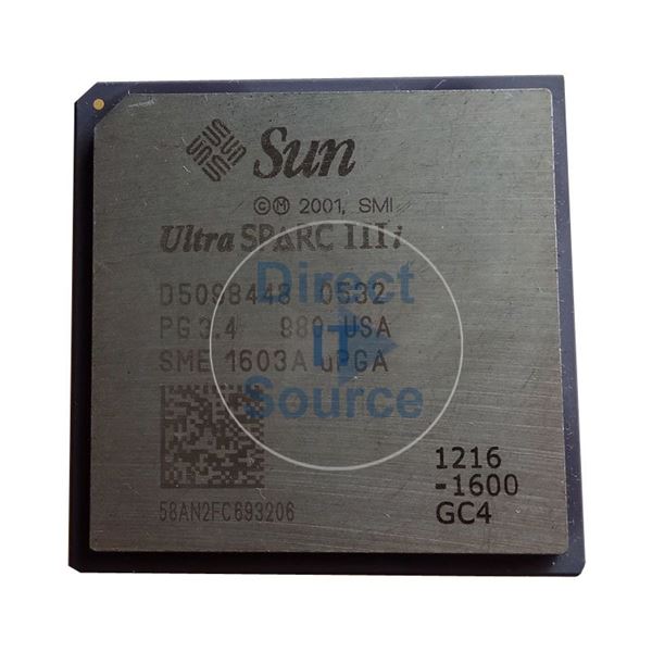 Sun 100-7192 - Ultrasparc Iii 500MHz Processor Only