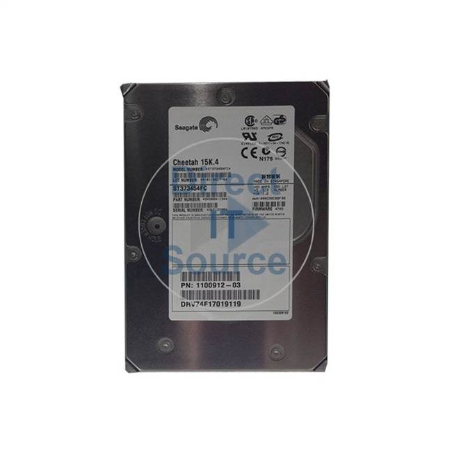 1100912-03 Sun - 73GB 15K Fibre Channel 3.5" Cache Hard Drive