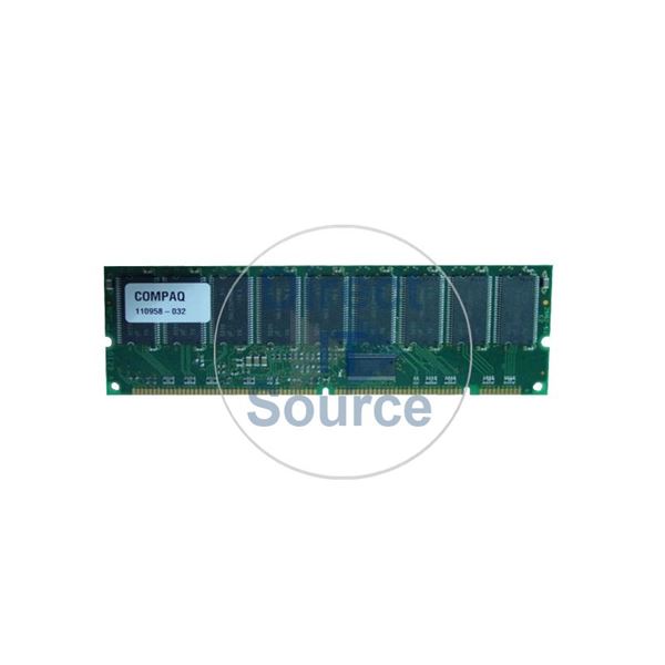 HP 110958-032 - 256MB SDRAM PC-100 ECC Registered 168-Pins Memory