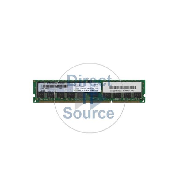 IBM 12R9236 - 512MB DDR PC-2100 ECC Registered 208-Pins Memory