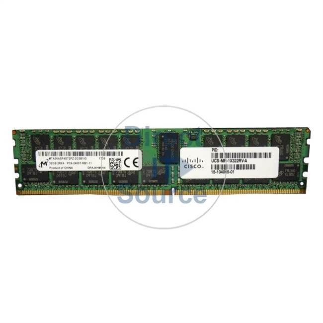 CISCO 15-104065-01 - 32GB DDR4 PC4-19200 ECC Registered Memory