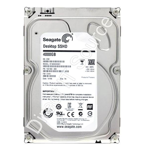 Seagate 1CE168-300 - 4TB 5.9K SATA 6.0Gbps 3.5" 64MB Cache Hard Drive