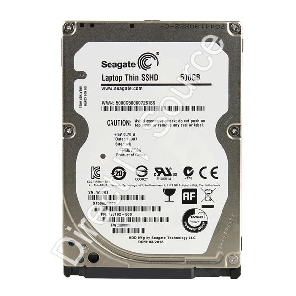 Seagate 1EJ162-500 - 500GB 5.4K SATA 6.0Gbps 2.5" 64MB Cache Hard Drive