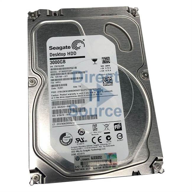 1ER166-021 Seagate - 3TB Cache Hard Drive