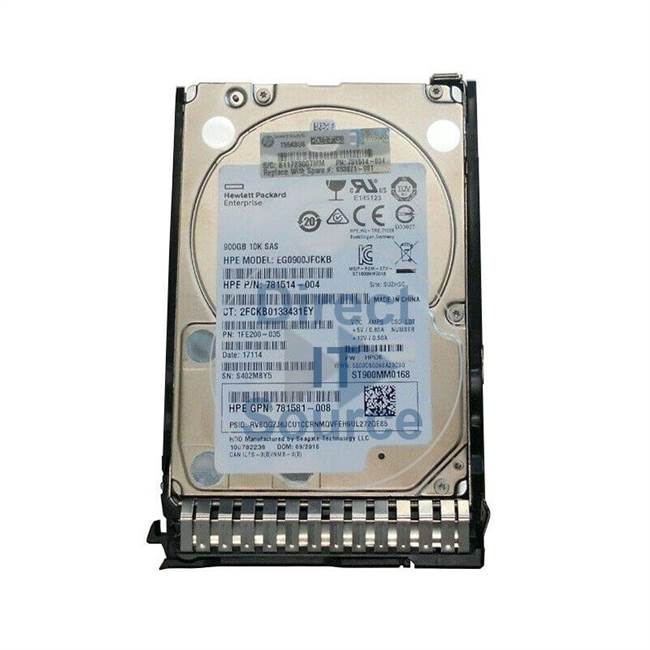 HP 1FE200-035 - 900GB 10K SAS 2.5" Hard Drive