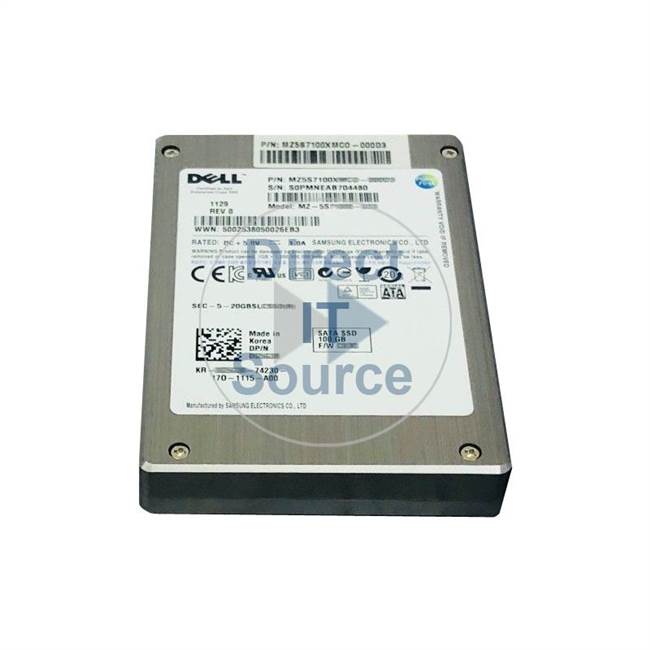Dell 1HJ4K - 100GB SATA SSD