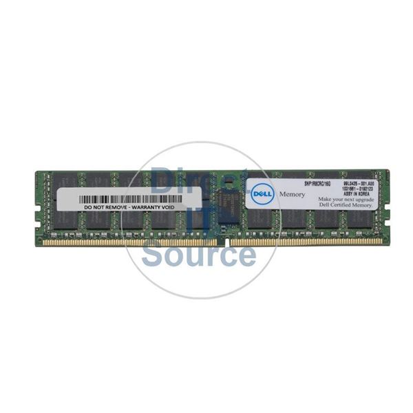 Dell 1R8CR - 16GB DDR4 PC4-17000 ECC Registered 288-Pins Memory