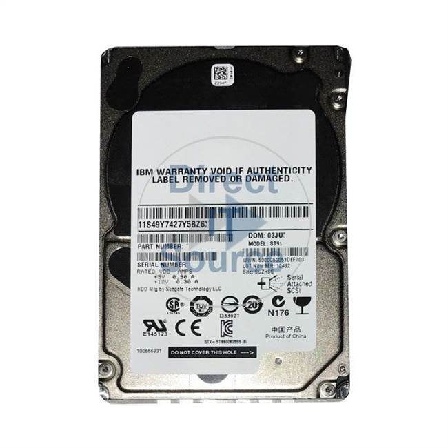 2076-3509 IBM - 900GB 10K Cache Hard Drive