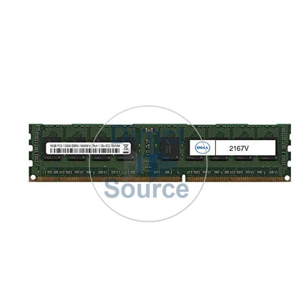 Dell 2167V - 16GB DDR3 PC3-12800 ECC Registered 240-Pins Memory