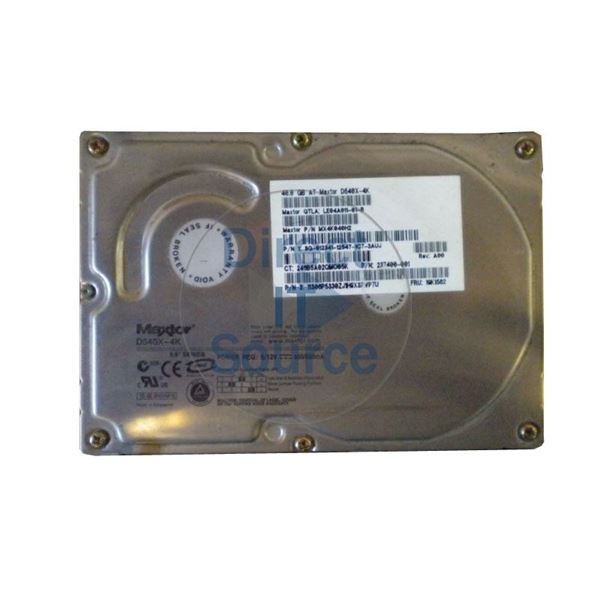 HP 237400-001 - 40GB 5.4K IDE 3.5" Hard Drive