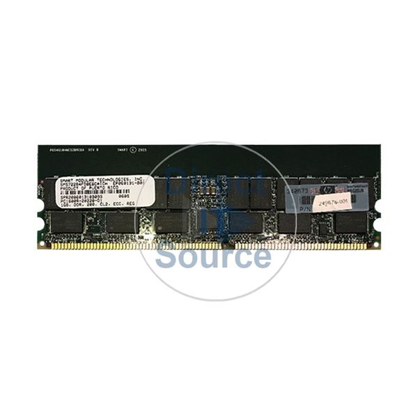 HP 249676-001 - 1GB DDR PC-1600 ECC Memory