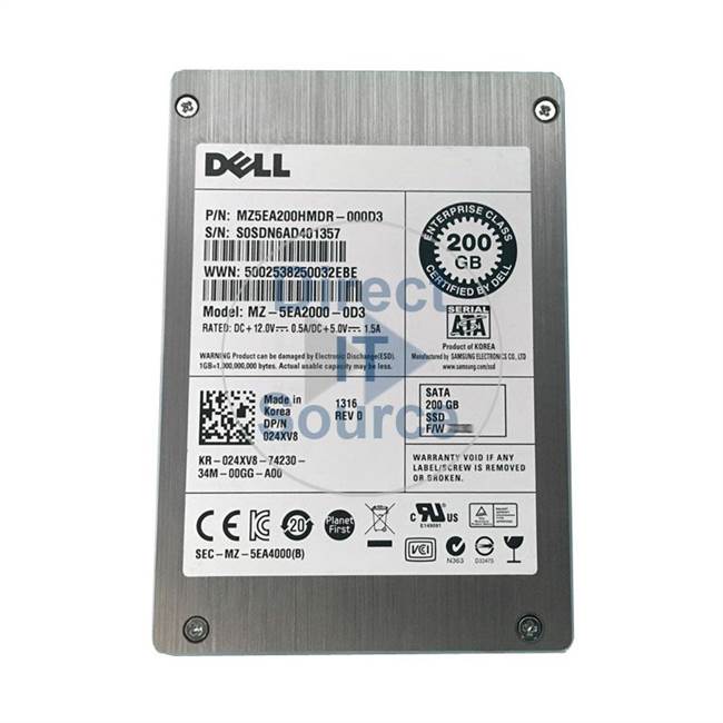 Dell 24XV8 - 200GB SATA 2.5" SSD