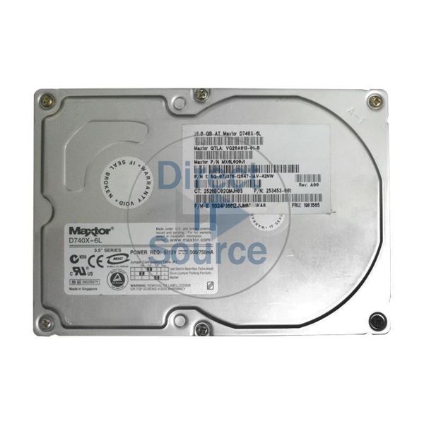 HP 253453-001 - 20GB 7.2K IDE 3.5" Hard Drive