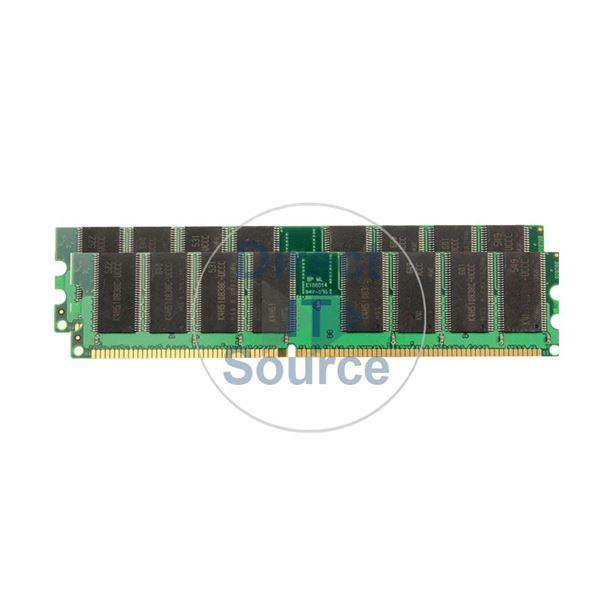 HP 257973-B21 - 512MB 2x256MB DDR PC-2100 ECC Registered 184-Pins Memory