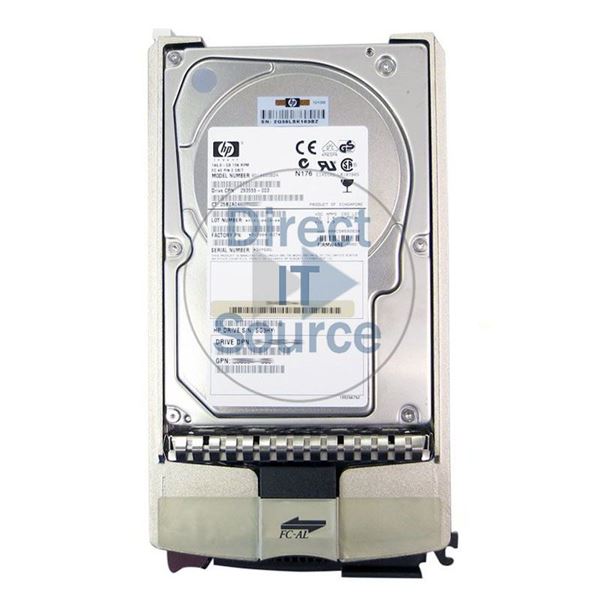 HP 293555-003 - 146.8GB 10K Fibre Channel 3.5" Hard Drive
