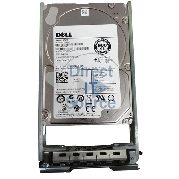 Dell 2RR9T - 900GB 10K SAS 2.5" 64MB Cache Hard Drive
