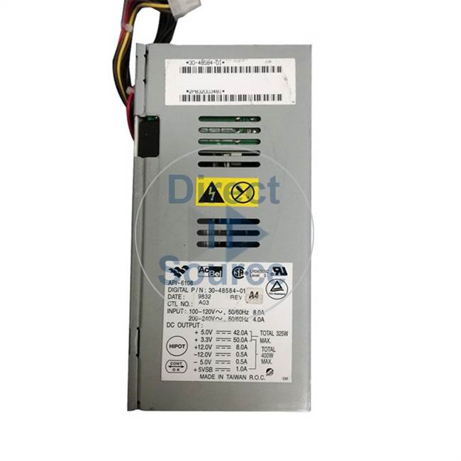 DEC 30-48584-01 - 400W Power Supply for Alphastation Xp1000