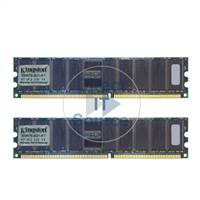 Kingston 300679-B21-KT - 1GB 2x512MB DDR PC-2100 ECC Registered 184-Pins Memory