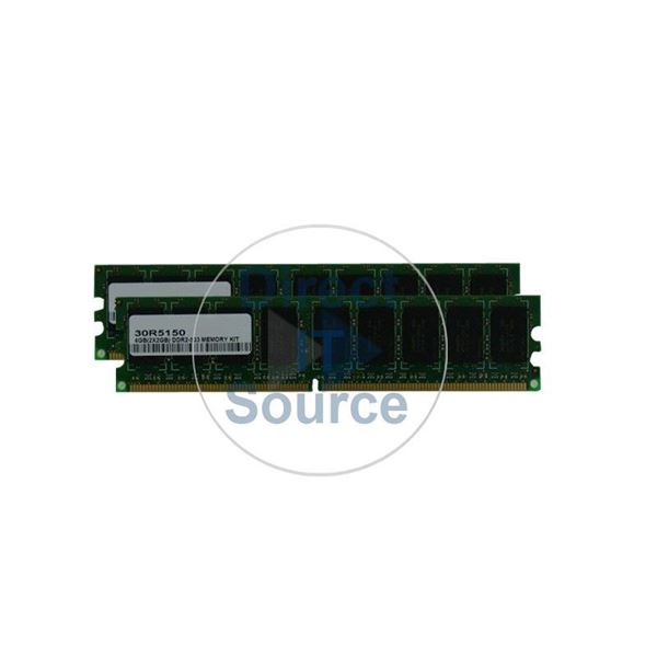 IBM 30R5150 - 4GB 2x2GB DDR2 PC2-4200 ECC Unbuffered 240-Pins Memory