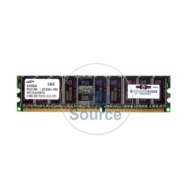 HP 310480-B21 - 512MB DDR PC-2100 ECC Memory