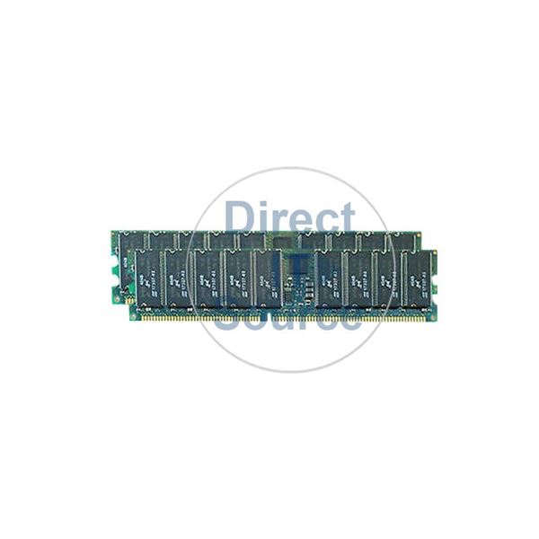 Dell 311-1621 - 2GB 2x1GB DDR PC-2100 ECC Registered 184-Pins Memory