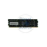 Dell 311-2867 - 2GB 2x1GB DDR PC-2700 184-Pins Memory